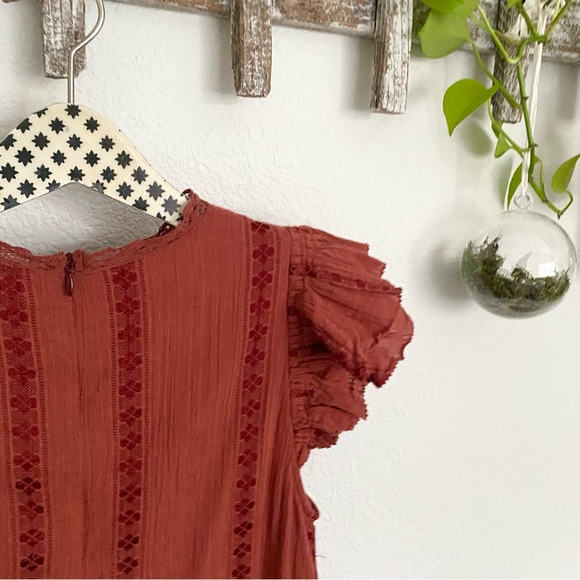 Anthropologie Othilia Lesley Ruffle Dress - Picture 11 of 13